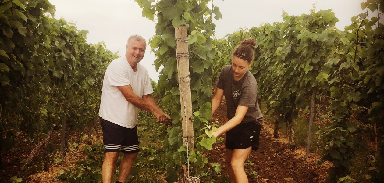 Weinmacher, © Weingut Sans-Lorch Weinmacher, © Weingut Sans-Lorch