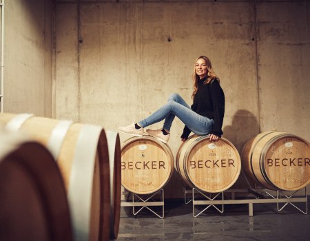 Weingut Becker_Holzfässer, © Peter Bender Weingut Becker_Holzfässer, © Peter Bender