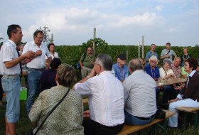 Weingut Karl Werner Mohr_Gruppe im Weinberg © Weingut Karl Werner Mohr Weingut Karl Werner Mohr_Gruppe im Weinberg © Weingut Karl Werner Mohr