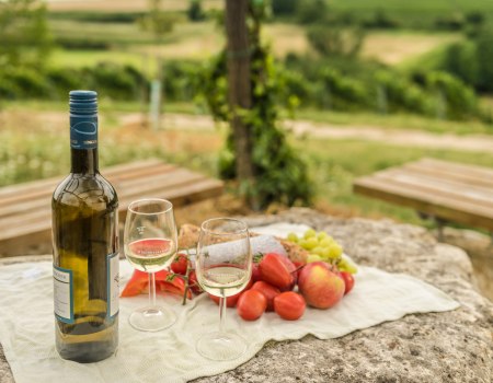 Wanderpicknick, © © Rheinhessen-Touristik GmbH, Foto: Dominik Ketz Wanderpicknick, © © Rheinhessen-Touristik GmbH, Foto: Dominik Ketz