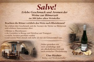 Weine zur R&ouml;merzeit, &copy; Uwe Riedner