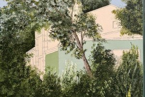 Ausstellung FADING INTO GREEN, © Andrea Imwiehe