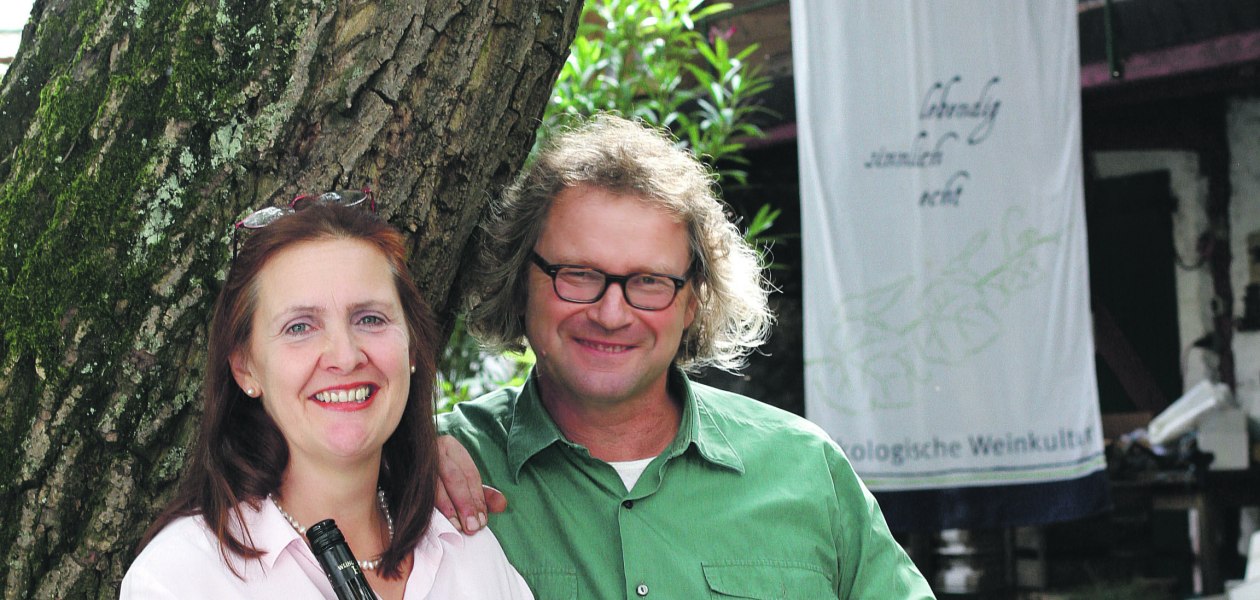 Weingut Huf_Barbara und Gerhard, &copy; Weingut Huf