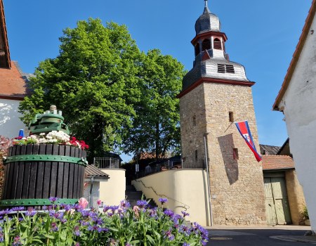Schiefer Turm Gau-Weinheim