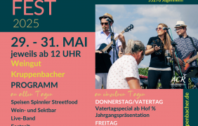 Einzigartiges Frühlingsfest © Weingut Kruppenbacher