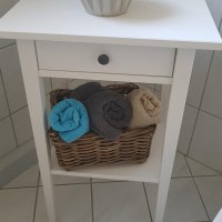 Handtücher sind vorhanden