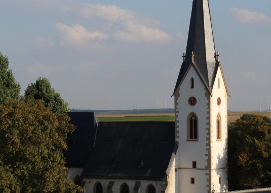 Katholische Pfarrkirche St. Alban von Süden