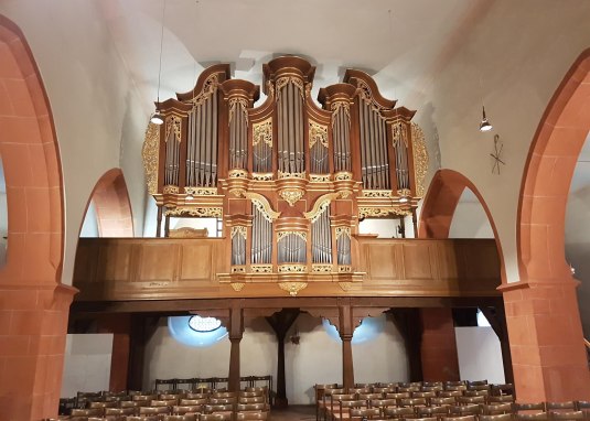 Orgel ev. Kirche Wörrstadt © M.Yilmaz