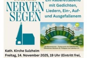 Kabarettabend mit Stefan Herok: „NervenSegen“, © Patmos-Verlag