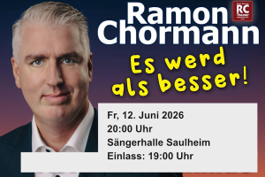 Ramon Chormann, &copy; MGV Liederkranz 1884 e.V. Saulheim
