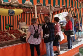 Saulheimer Wochenmarkt &copy; Waltraud Zorn, Mario Dechent