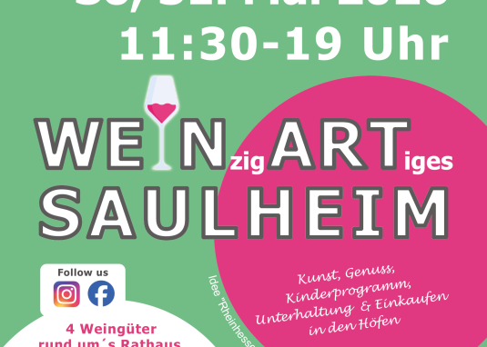 Weinzigartiges Saulheim &copy; Weingut Dechent