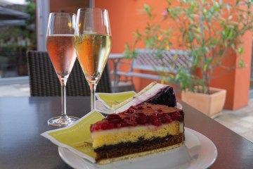 Torten in Veronikas Caf&eacute; Flonheim