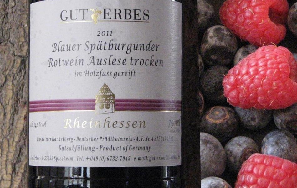 Gut Erbes_BlauerSpaetburgunder2011, &copy; Gut Erbes