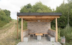 Hütte Rastplatz "Schöne Aussicht"_2 © Dominik Ketz