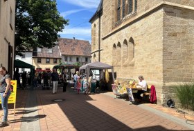 Saulheimer Wochenmarkt  &copy; Waltraud Zorn, Mario Dechent
