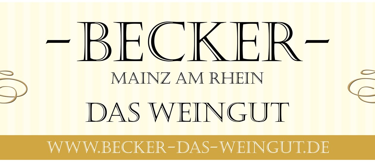 Becker- Das Weingut_Banner, &copy; Becker- Das Weingut