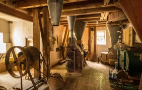 Das Innere der alten Wasserm&uuml;hle &copy; Dominik Ketz