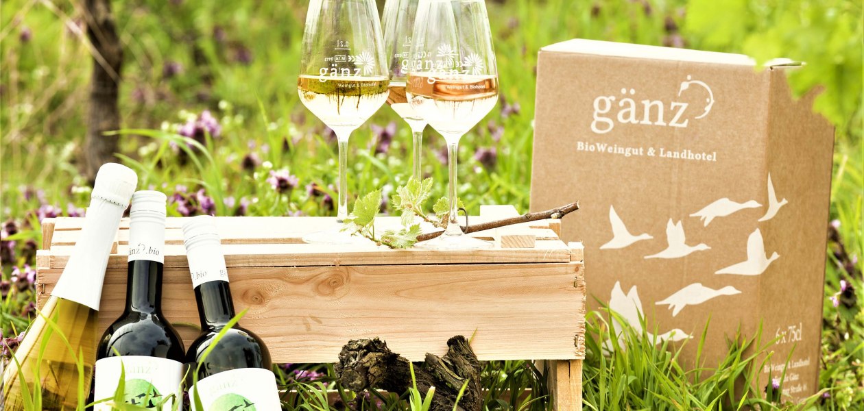 weingut-gaenz-flaschen-und-glaeser, &copy; Weingut G&auml;nz
