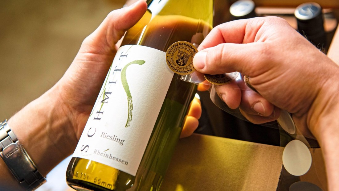 Weingut Schmitt_Kammerpreism&uuml;nze, &copy; Weingut Schmitt