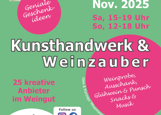 Kunsthandwerk & Weinzauber