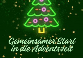 Weihnachtsbaum entzünden 2025