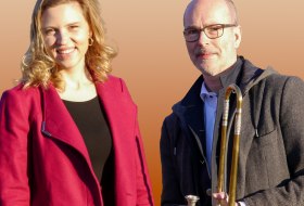 Henning Wiegr&auml;be + Sopranistin &copy; Johanna Pommranz