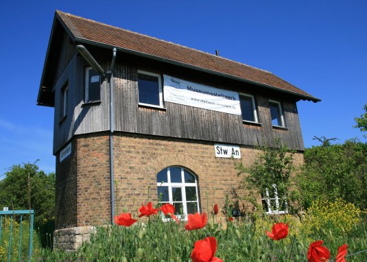 Altes Stellwerk Armsheim 1 © Barbara Reif