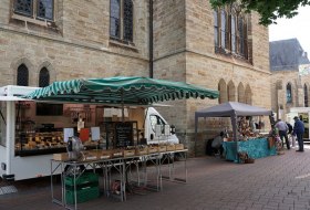 Saulheimer Wochenmarkt &copy; Waltraud Zorn, Mario Dechent