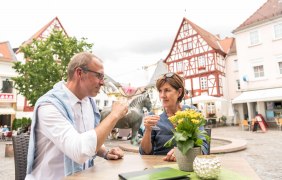 Gastronomie am Rossmarkt © Dominik Ketz