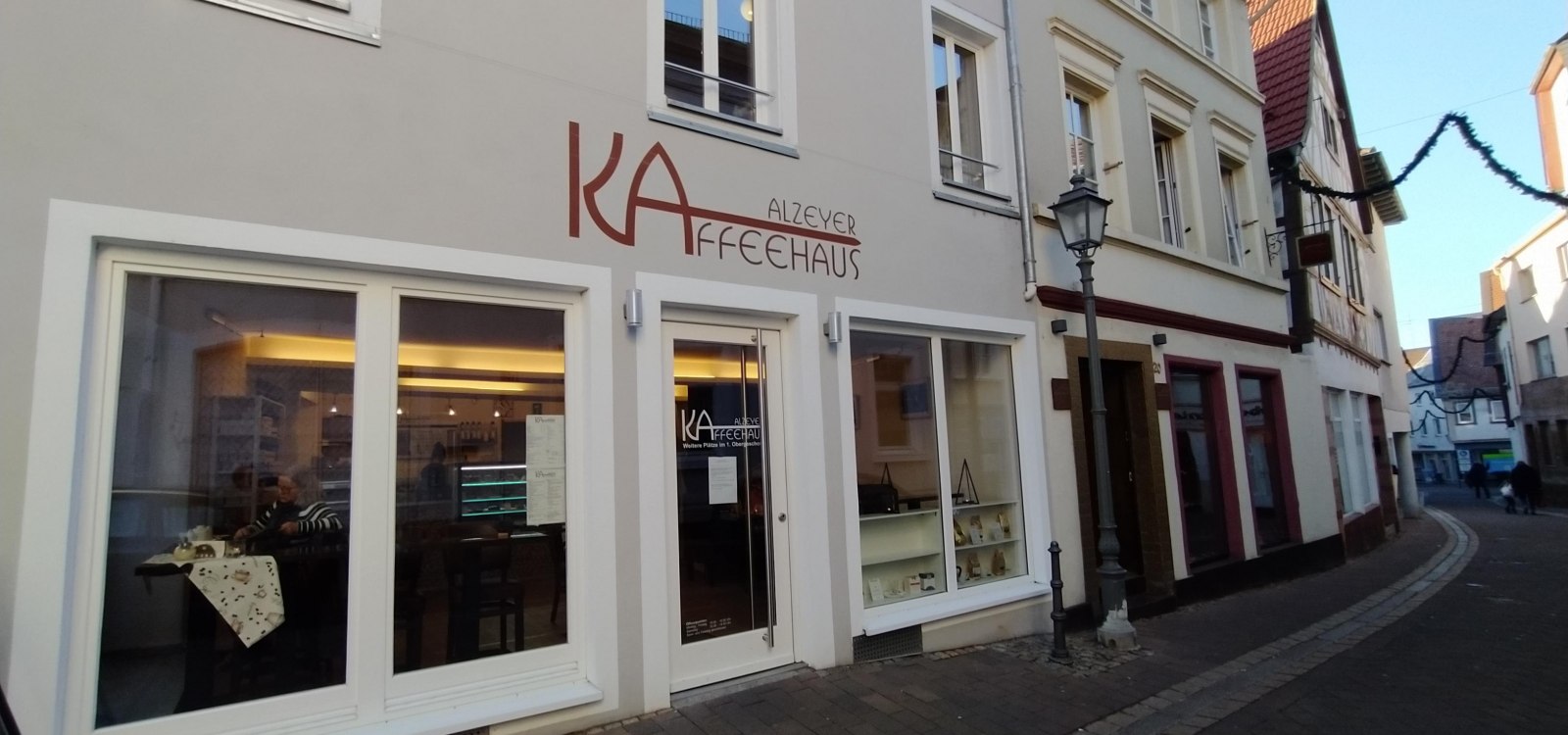 Strassenansicht Kaffehaus, © K.Best/TI Alzey